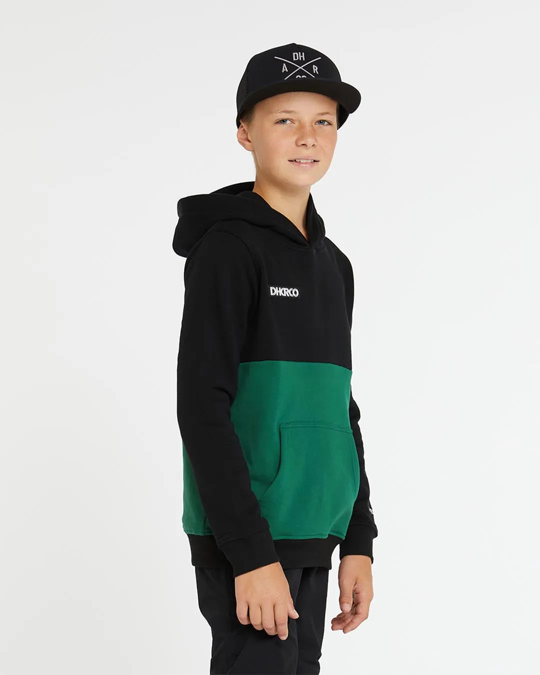 Youth Hoodie | Black Jade